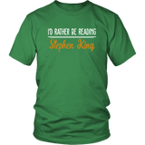 "I'd Rather Be Reading SK" Unisex T-Shirt
