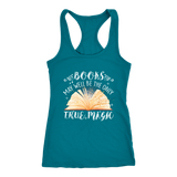 "Books,The Only True Magic" Women's Tank Top - Gifts For Reading Addicts