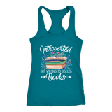 "Introverted But Willing To Discuss Books" Women's Tank Top - Gifts For Reading Addicts