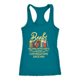 "Avoid Conversations since 1454" Women's Tank Top - Gifts For Reading Addicts