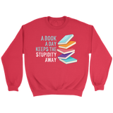 "A Book A Day" Sweatshirt - Gifts For Reading Addicts