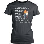 "My heart my life" Women's Fitted T-shirt - Gifts For Reading Addicts