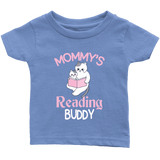 "Mommy's Reading Buddy"Infant T-Shirt - Gifts For Reading Addicts