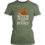 "Bribed With Books" Women's Fitted T-shirt - Gifts For Reading Addicts