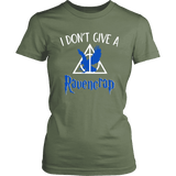 "i Don't Give A Ravencrap" Women's Fitted T-shirt - Gifts For Reading Addicts