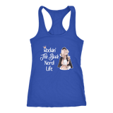 "The Book Nerd Life" Women's Tank Top - Gifts For Reading Addicts