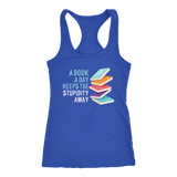 "A Book A Day" Women's Tank Top - Gifts For Reading Addicts