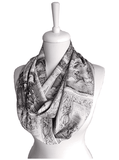 Peter Pan and Wendy Book Handmade Infinity Scarf Limited Edition - Gifts For Reading Addicts