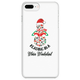 "Reading in a winter wonderland" Phone case - Gifts For Reading Addicts
