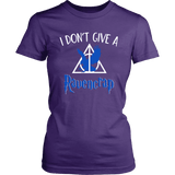 "i Don't Give A Ravencrap" Women's Fitted T-shirt - Gifts For Reading Addicts