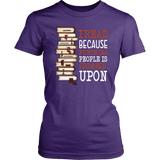 "I Read" Women's Fitted T-shirt - Gifts For Reading Addicts