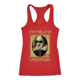 "I Put The Lit In Literature" Women's Tank Top - Gifts For Reading Addicts