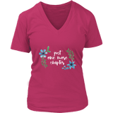 "One more" V-neck Tshirt - Gifts For Reading Addicts