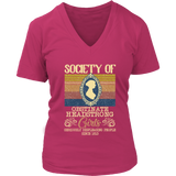 "Obstinate Headstrong Girls" V-neck Tshirt - Gifts For Reading Addicts