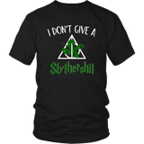 "i Don't Give A Slythershit" Unisex T-Shirt - Gifts For Reading Addicts