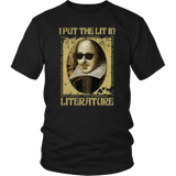 "I Put The Lit In Literature" Unisex T-Shirt - Gifts For Reading Addicts