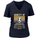 "Obstinate Headstrong Girls" V-neck Tshirt - Gifts For Reading Addicts