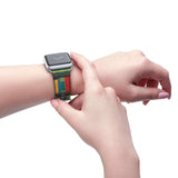 Colorful Pattern Design Band for Apple Watch - Gifts For Reading Addicts