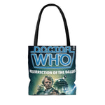 Doctor Who Book Cover Tote Bag - Gifts For Reading Addicts