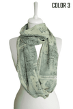 Lord Of The Rings Infinity Handmade Scarf - Gifts For Reading Addicts