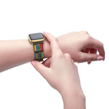 Colorful Pattern Design Band for Apple Watch - Gifts For Reading Addicts