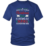 "Christmas Cheer" Unisex T-Shirt - Gifts For Reading Addicts