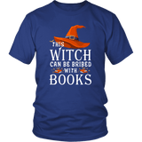 "Bribed With Books" Unisex T-Shirt - Gifts For Reading Addicts