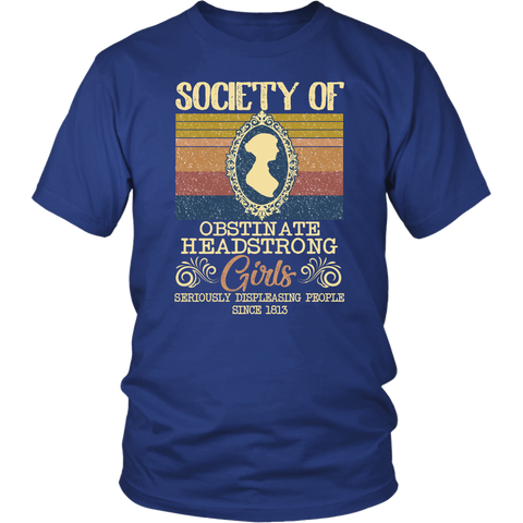 "Obstinate Headstrong Girls" Unisex T-Shirt - Gifts For Reading Addicts