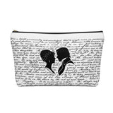 Pride and Prejudice Book Page Accessory Pouch for book lovers - Gifts For Reading Addicts