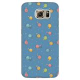 Colorful Bookish Pattern Phone Case blue - Gifts For Reading Addicts