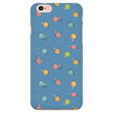Colorful Bookish Pattern Phone Case blue - Gifts For Reading Addicts