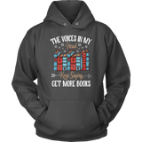 "Get More Books" Hoodie - Gifts For Reading Addicts