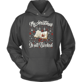 "My Christmas Is All Booked" Hoodie - Gifts For Reading Addicts