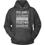 "You and i" Hoodie - Gifts For Reading Addicts