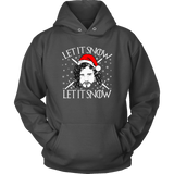 "Let It Snow" Hoodie - Gifts For Reading Addicts