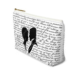 Pride and Prejudice Book Page Accessory Pouch for book lovers - Gifts For Reading Addicts