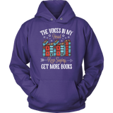 "Get More Books" Hoodie - Gifts For Reading Addicts