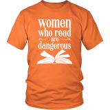"Women who read" Unisex T-Shirt - Gifts For Reading Addicts