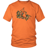 "Canada Bookish Map" Unisex T-Shirt - Gifts For Reading Addicts