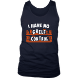 "I Have No Shelf Control" Men's Tank Top - Gifts For Reading Addicts