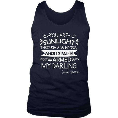 "You are sunlight" Men's Tank Top - Gifts For Reading Addicts