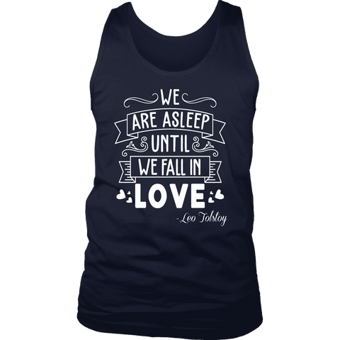 "We fall in love" Men's Tank Top - Gifts For Reading Addicts