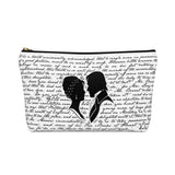 Pride and Prejudice Book Page Accessory Pouch for book lovers - Gifts For Reading Addicts