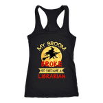 "I Became A Librarian" Women's Tank Top - Gifts For Reading Addicts