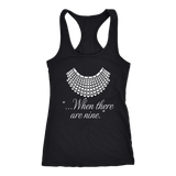 "When there are nine" Women's Tank Top - Gifts For Reading Addicts