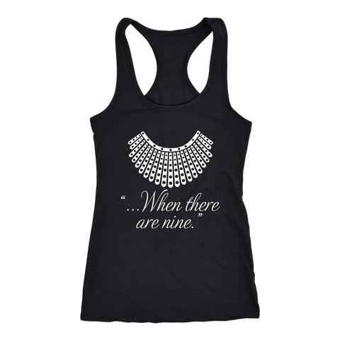 "When there are nine" Women's Tank Top - Gifts For Reading Addicts