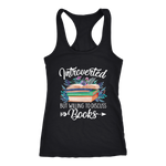 "Introverted But Willing To Discuss Books" Women's Tank Top - Gifts For Reading Addicts