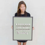 A Good Book Is Never Finished ... - Gifts For Reading Addicts