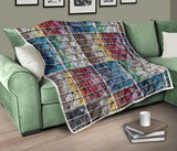 Bookshelf Bookish Quilt - Gifts For Reading Addicts