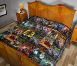 Cassandra Clare Shadowhunter series Book Covers Quilt - Gifts For Reading Addicts